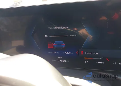 2025 BMW I4 Gran Coupe M50 z USA, uszkodzony, nr VIN WBY33HD07SFU48053